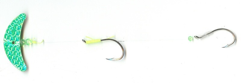 Mack&#39;s Lure Smile Blade Herring Rigged