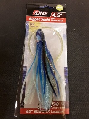 P-line Rigged 4.5 Squid Skirt