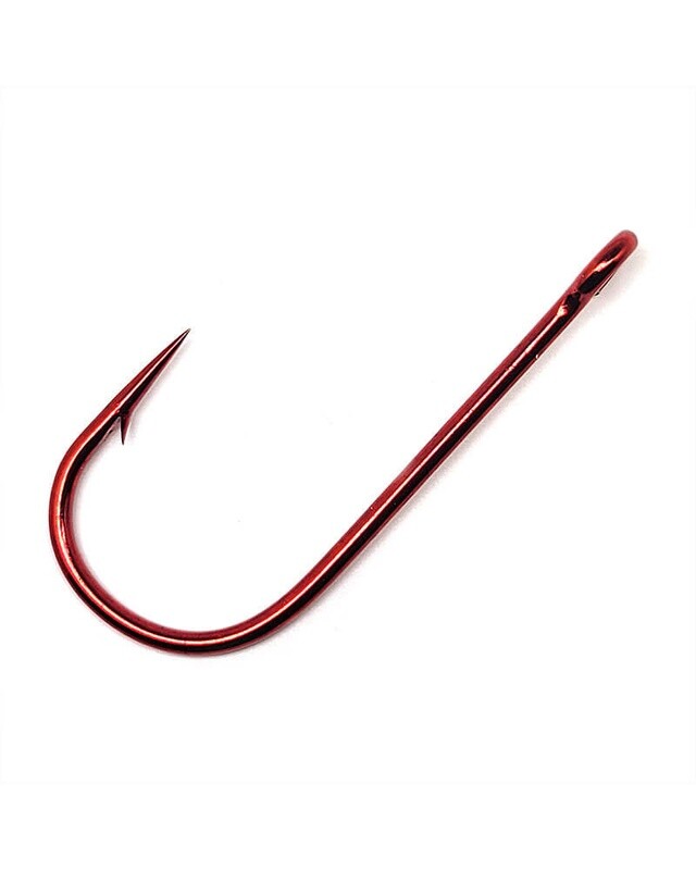 Gamakatsu Siwash Hook (Open Eye) Red