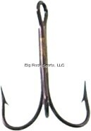 Mustad Treble Hook - 1/0 Bronze - BX25