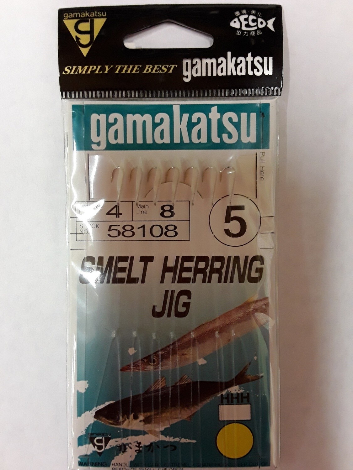 Gamakatsu SMELT/HERRING JIG NKL 5