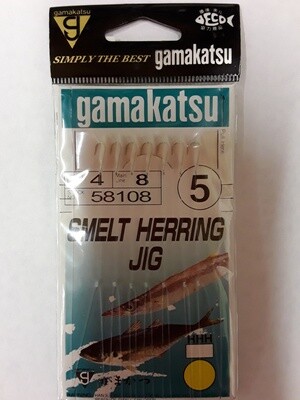 Gamakatsu SMELT/HERRING JIG Nickel 5 58108