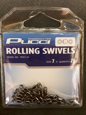 Pucci Swivels Rolling #7 25pk