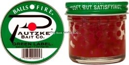 Pautzke Balls O&#39; Fire GREEN LABEL 1oz