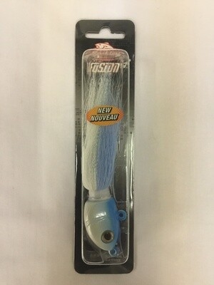 Berkley Fusion19 Bucktail Jigs Blue White 6 oz 10/0 1