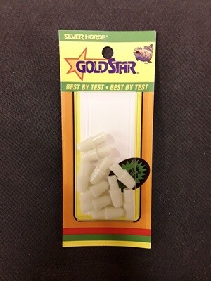 Gold Star Lure Head Glow 10pk 5065-000-180