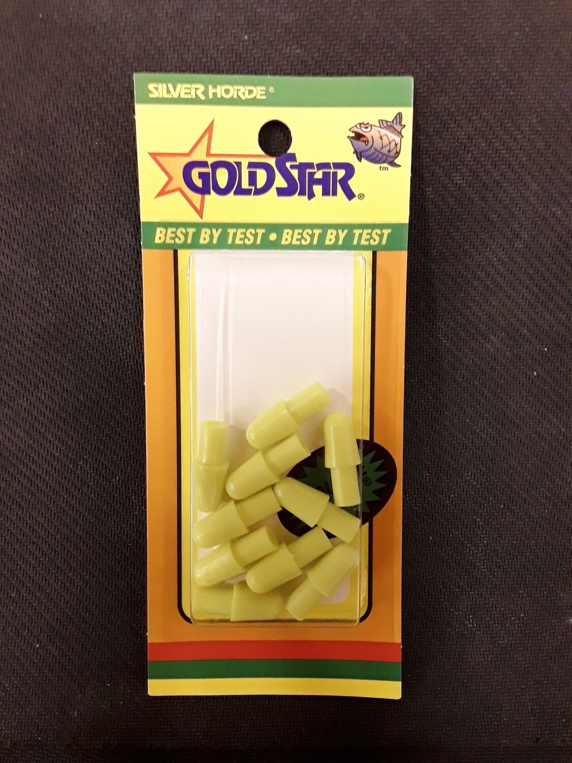 Gold Star Lure Head Chartreuse Glow 10pk 5065-000-181