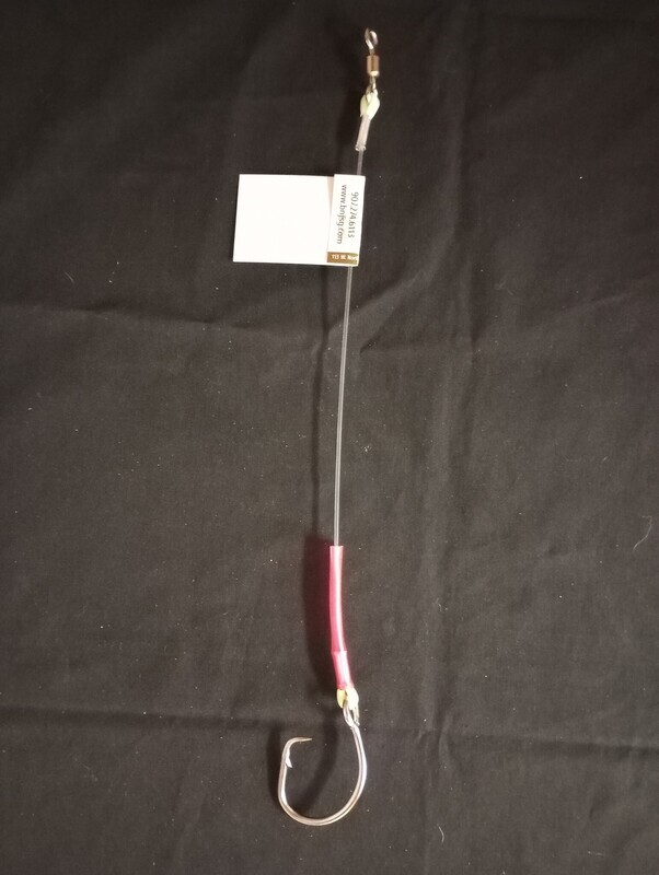 B&amp;J Halibut Leader Deluxe w/Swivel 16/0