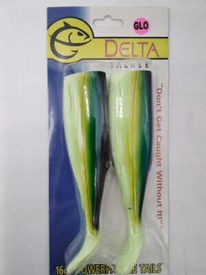 Delta Power Paddle Tails 16oz 2pk