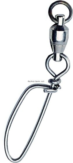 Scotty Coastlock Snap w/ Ball Bearing Swivel, Stainless Steel, 1 per pack