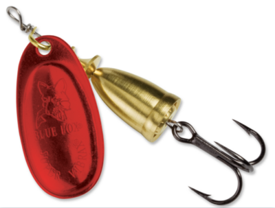Blue Fox Classic Vibrax 02 Bleeding 3/16  Bleeding Gold