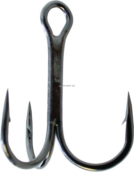 Gamakatsu Treble Hook 2x Strong NSB 6 57407 disc