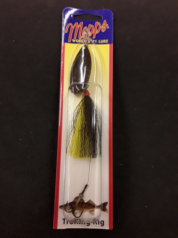 Mepps Trolling Rig (Bucktail w/Stinger) TR5ST BK-BKY