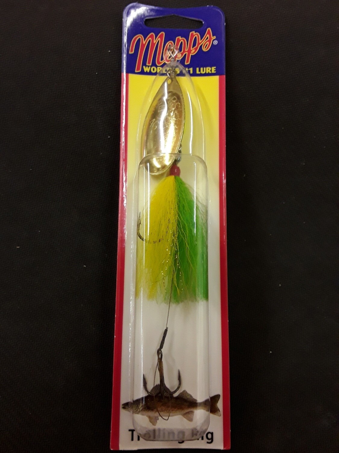 Mepps Trolling Rig (Bucktail w/Stinger) TR5ST G-CHY