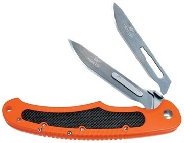 Havalon Piranta Bolt Folding Knife - Orange