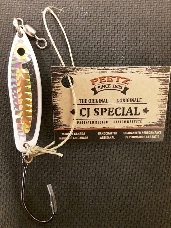 Peetz CJ Special Herring Blk Top Sil/Gold Scale 2.5&quot;