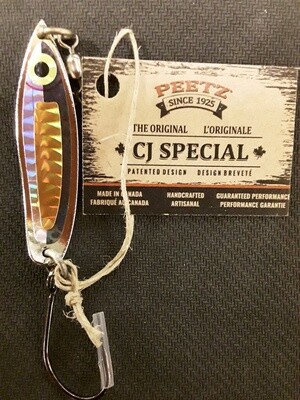 Peetz CJ Special Her Nic Blk Top Sil/Gold Scale 2.5&quot;