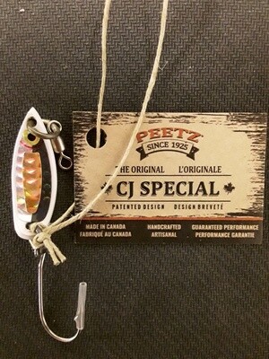 Peetz CJ Special Herring Blk Top Sil/Gold Scale 1.5&quot;