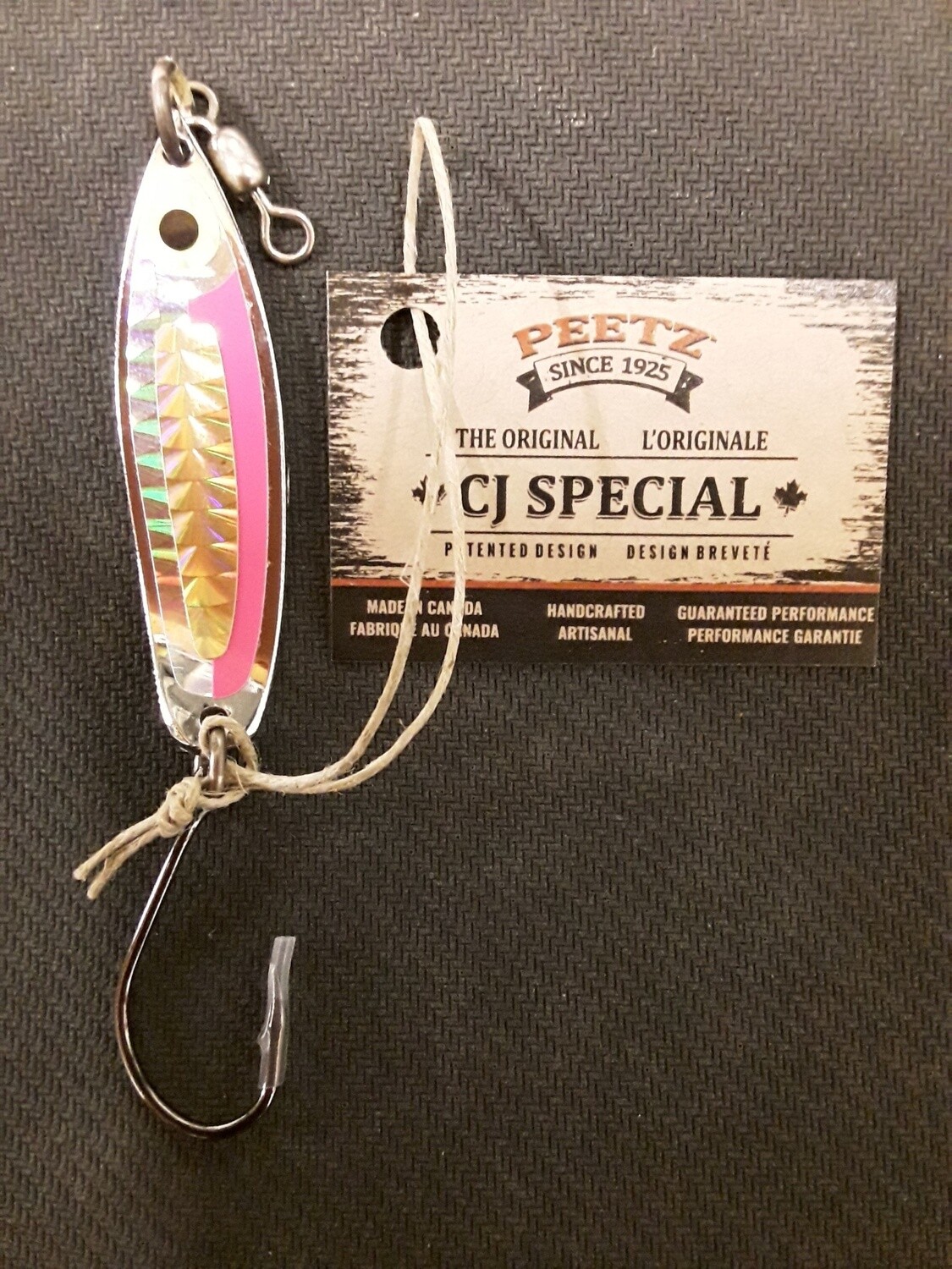 Peetz CJ Special Her Nic Pk Top Sil/Gold Scale 2.5"