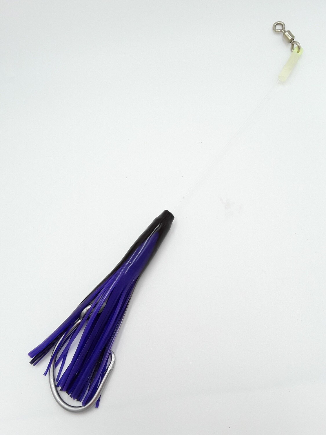 B&amp;J Squid Rig 6&quot; Blk/Purp 16/0