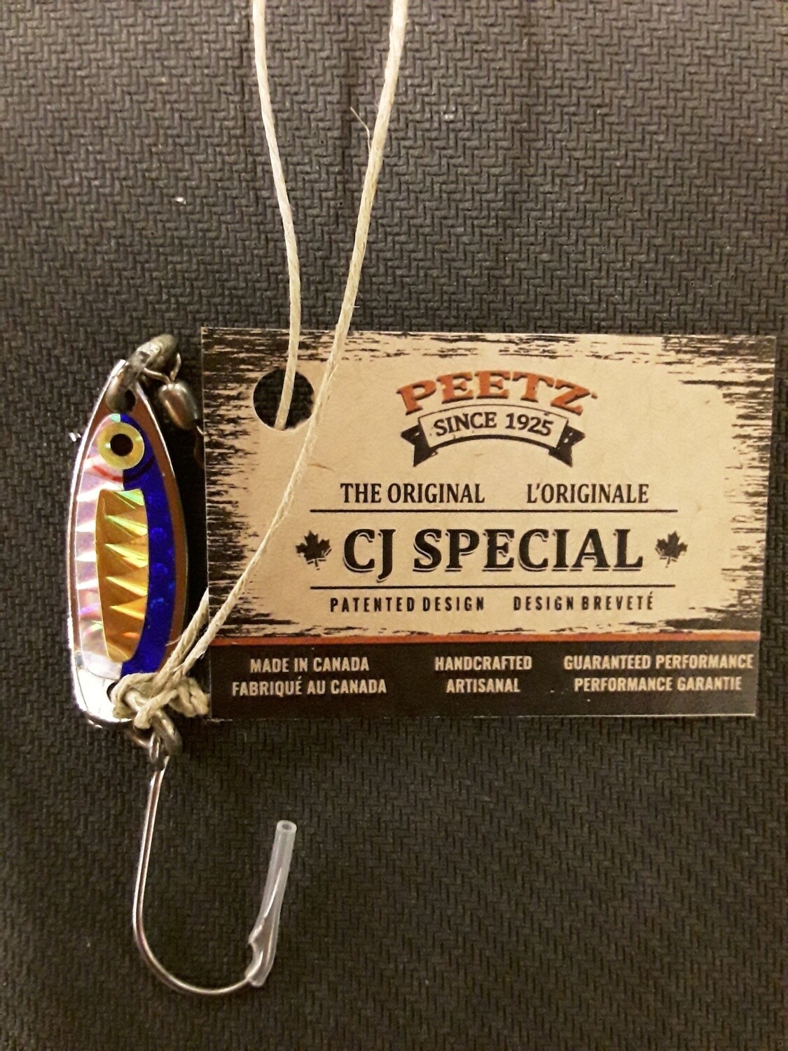 Peetz CJ Special Her Nic Bl Top Sil/Gold Scale 1.5"