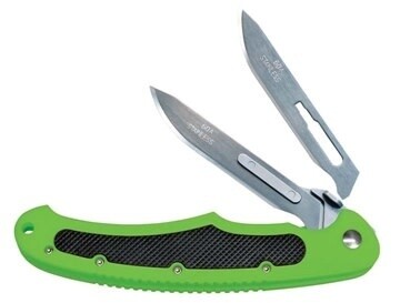 Havalon Piranta Bolt Folding Knife - Green