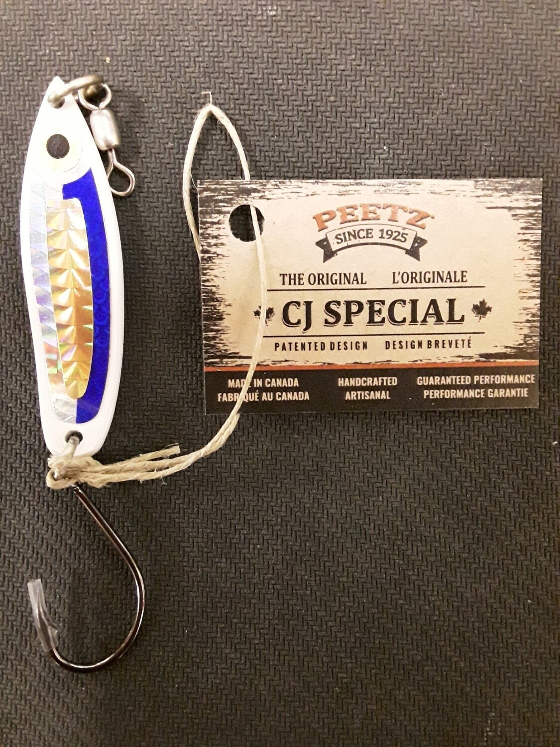 Peetz CJ Special Herring Bl Top Sil/Gold Scale 2.5&quot;