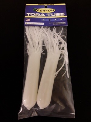 Canyon Tube Jig White 7&quot; 2pk