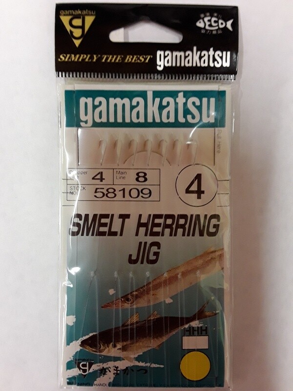 Gamakatsu SMELT / HERRING Sabiki JIG Nickel 4 58109