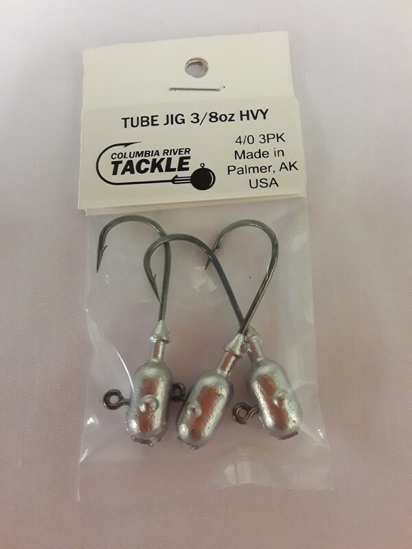 Columbia River Tube Jig 3/8oz Hvy 4/0 3pk
