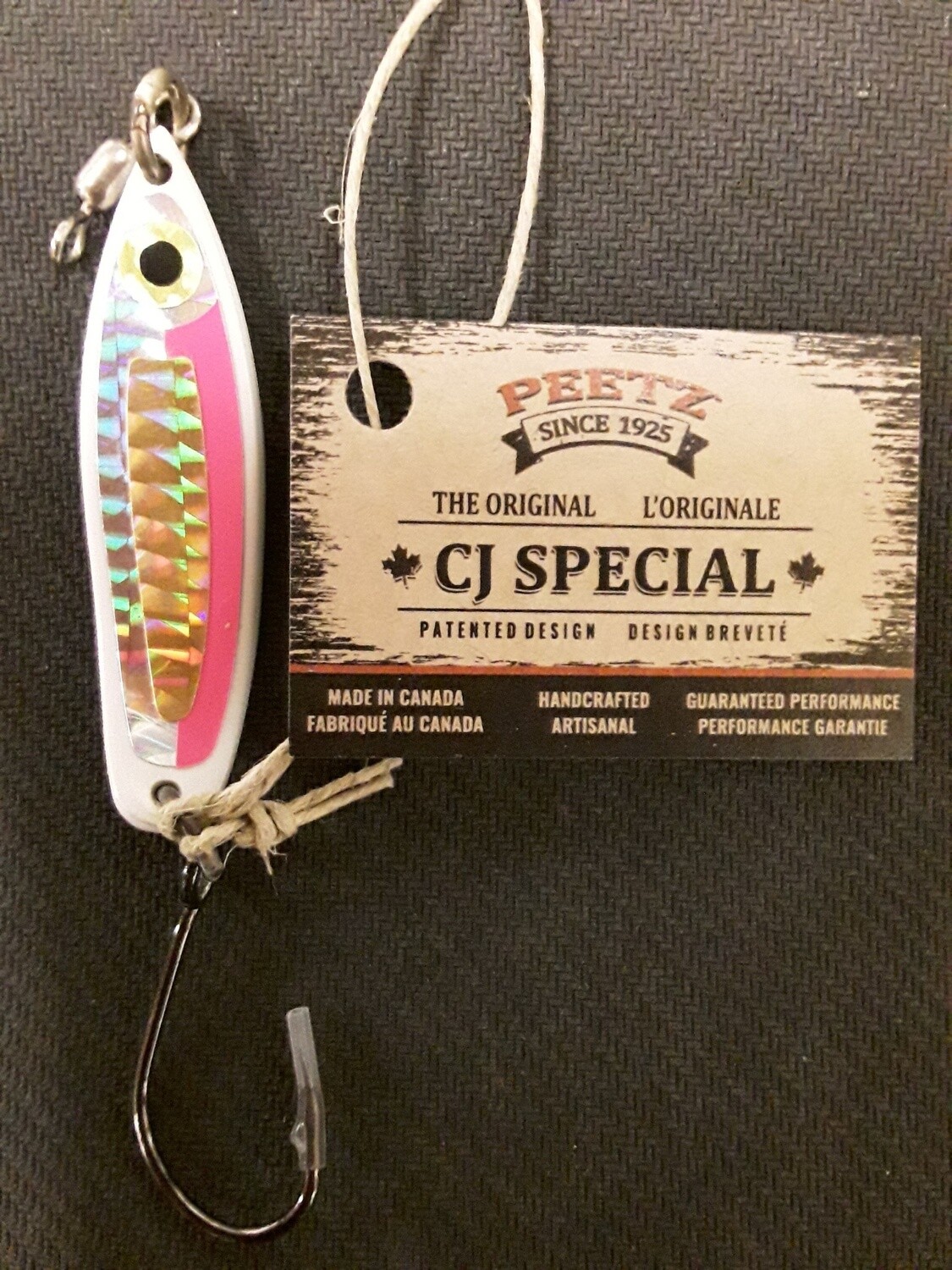 Peetz CJ Special Herring Pk Top Sil/Gold Scale 2.5&quot;