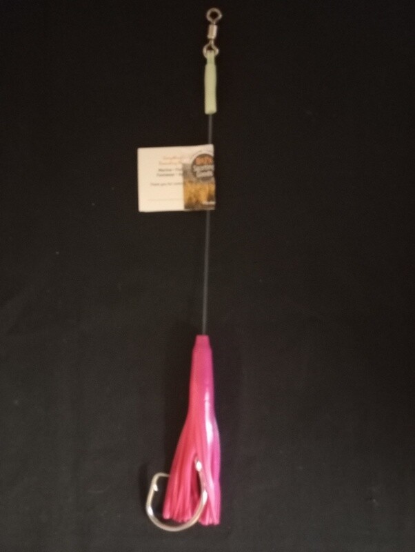 B&amp;J Squid Rig  6&quot; Pink/Purp 16/0