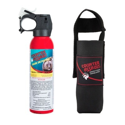 Counter Assault 10.2 oz. Bear Spray with Holster (Sealed Blister Pack)