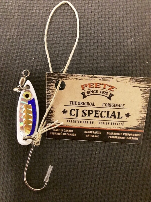 Peetz CJ Special Herring Bl Top Sil/Gold Scale 1.5&quot;