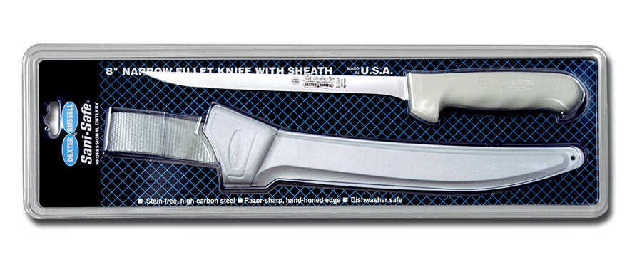 Dexter Flexible Fillet Knife w/ Sheath 8"