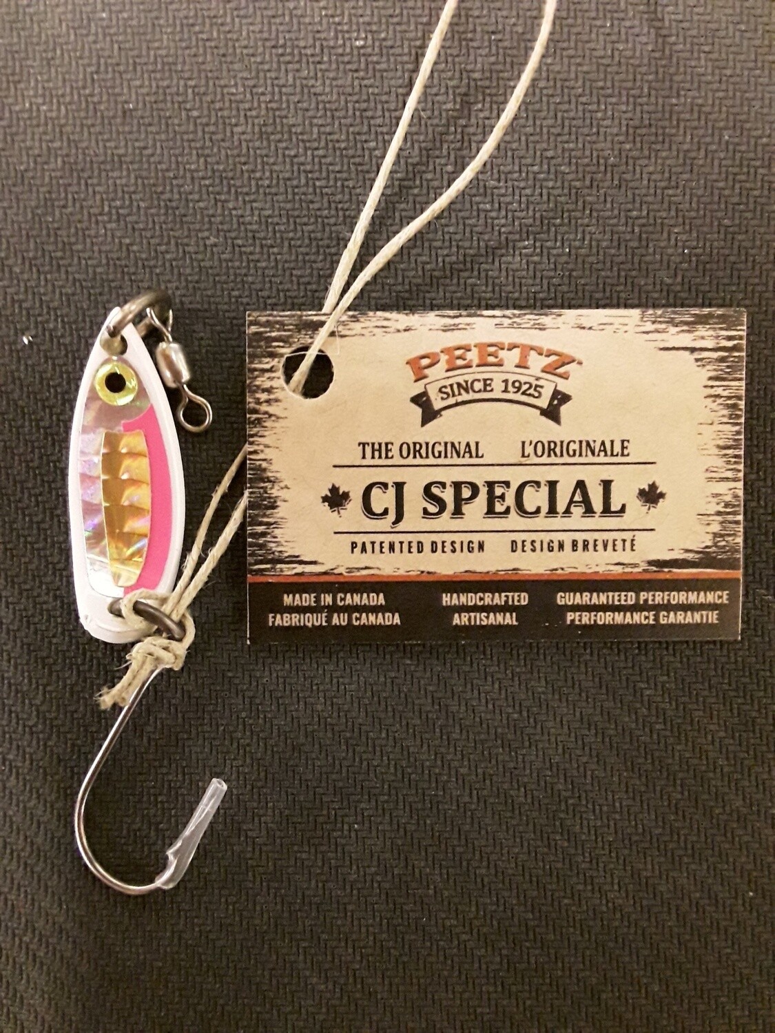 Peetz CJ Special Herring Pk Top Sil/Gold Scale 1.5&quot;