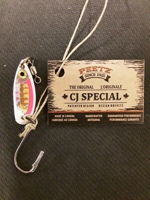 Peetz CJ Special Herring Pk Top Sil/Gold Scale 1.5&quot;