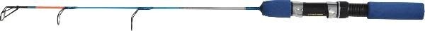 HT Tackle Ice  Blue MED ACT Ice Fishing Rod 24&quot; w/ Spin Reel Seat