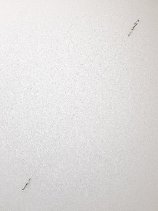 B&amp;J Flasher Leader W/Swivels 48&quot;