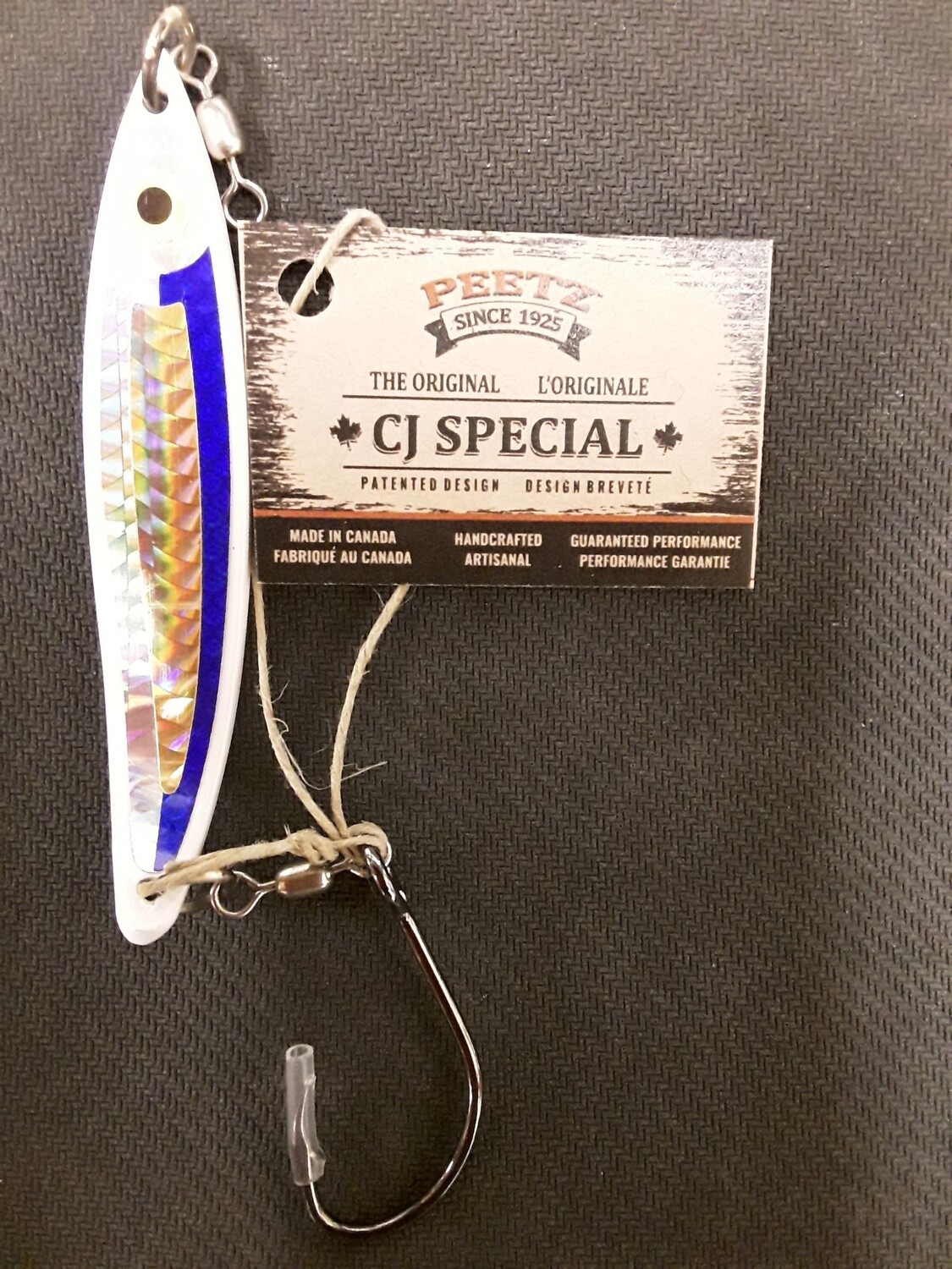 Peetz CJ Special Anchovy Bl Top Sil/Gold 4"