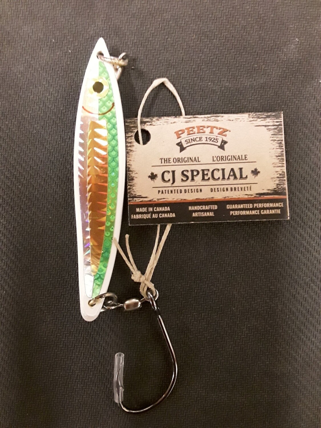 Peetz CJ Special Anchovy Gr Top Sil/Gold 4"