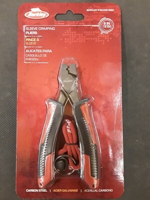 Berkley XCD Sleeve Crimping Pliers Red/Gray/Black