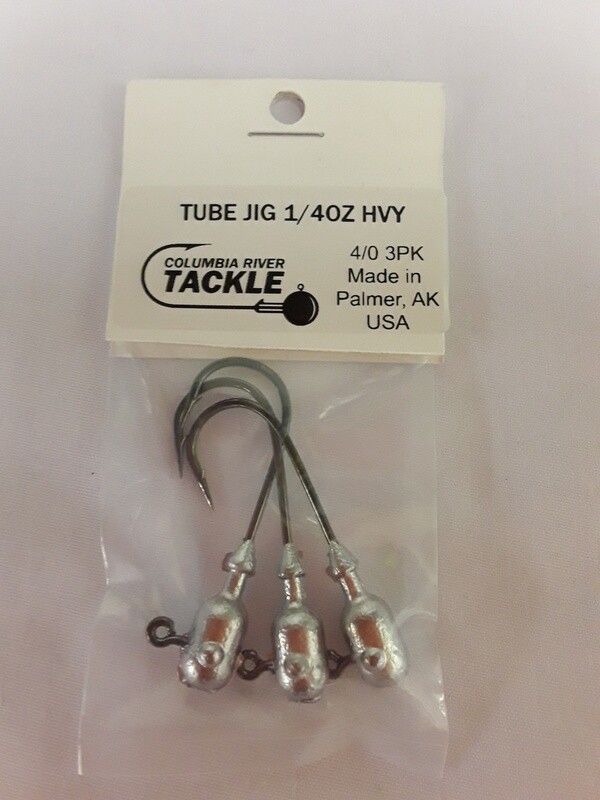 Columbia River Tube Jig 1/4oz Hvy 4/0 3pk
