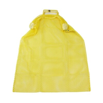 Promar Mesh Dive Game Bag w/Stainless Clamp 12&quot;x27&quot; Yellow w/ Handles