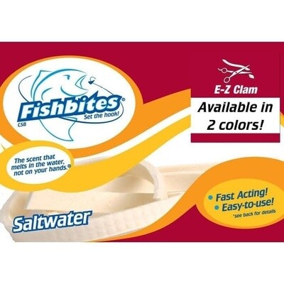 Fishbites E-Z Clam - Orange - Fast Acting