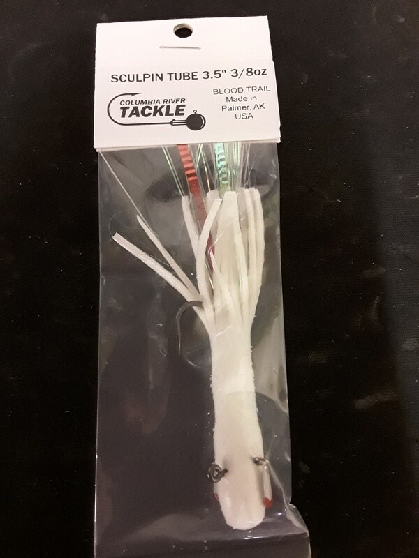 Columbia River Sculpin Tube 3.5" 3/8oz Blood Trail