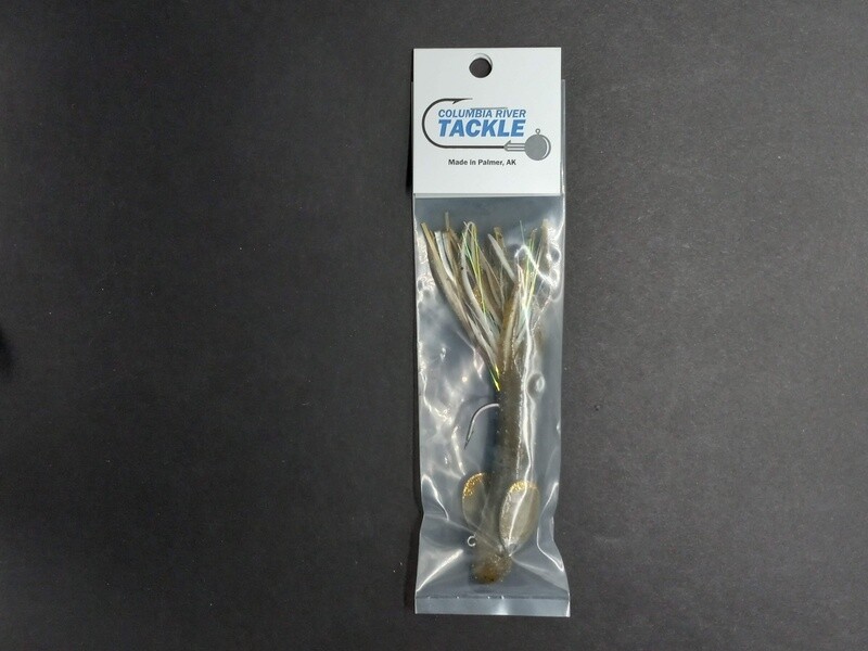 Columbia River Sculpin Tube 5" 1/2oz Green Pumpkin Salted