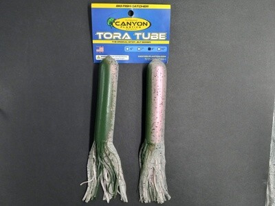Canyon Plastics Gitzit Giant Tora  8&quot; Rainbow Trout 2pk