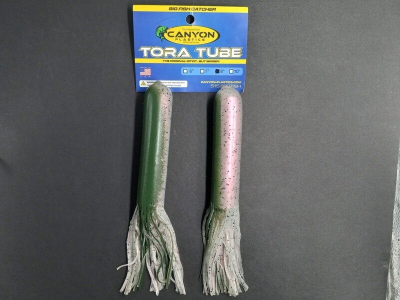 Canyon Plastics Gitzit Giant Tora  8&quot; Rainbow Trout 2pk