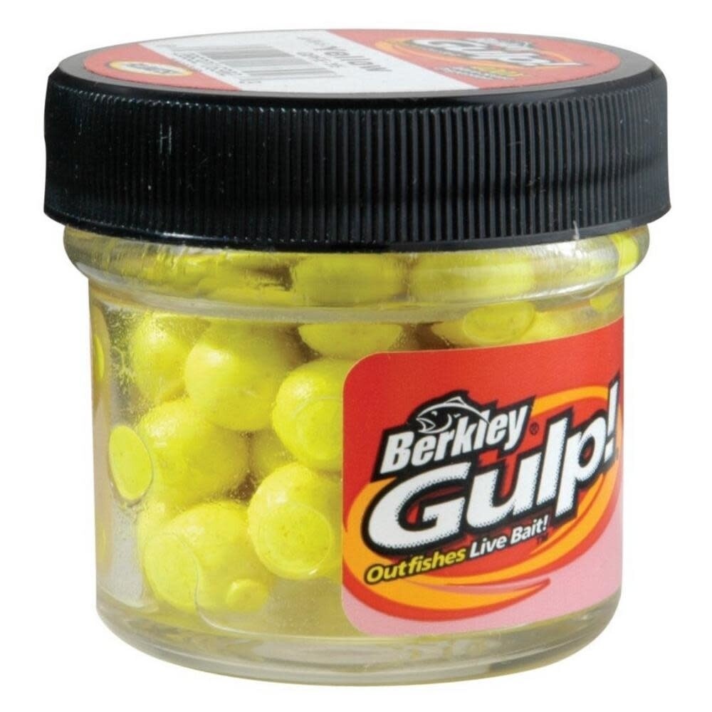 Berkley Gulp! Floating Salmon Eggs Small Jar Yellow